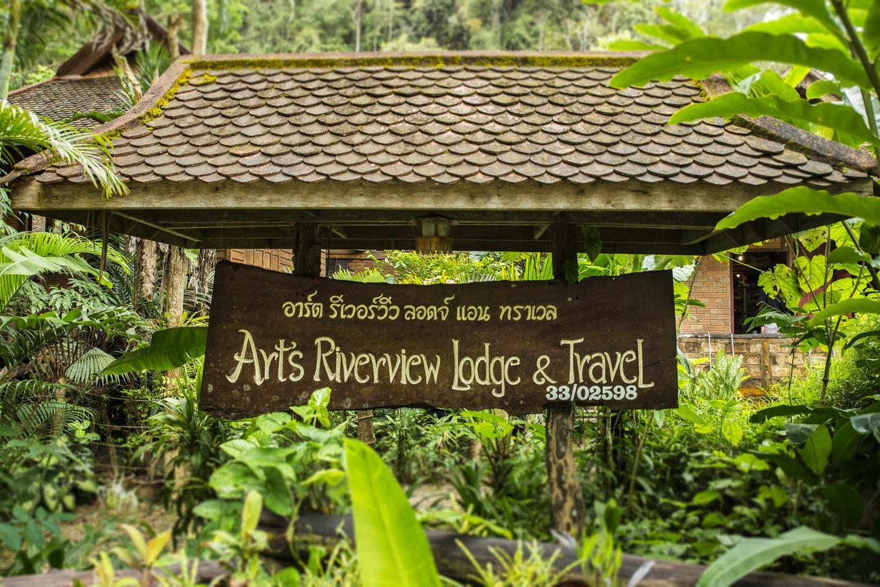 Art'S Riverview Lodge Khao Sok National Park Kültér fotó