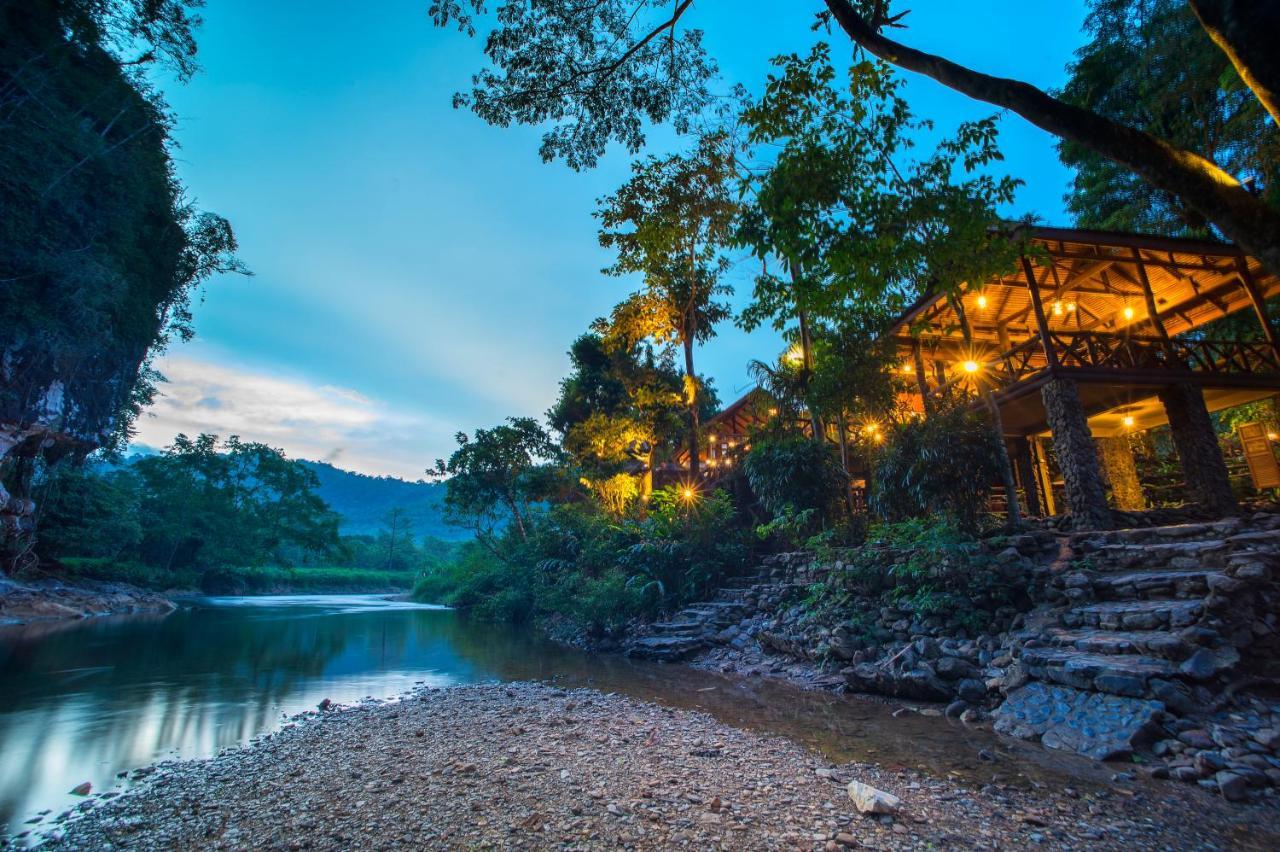 Art'S Riverview Lodge Khao Sok National Park Kültér fotó
